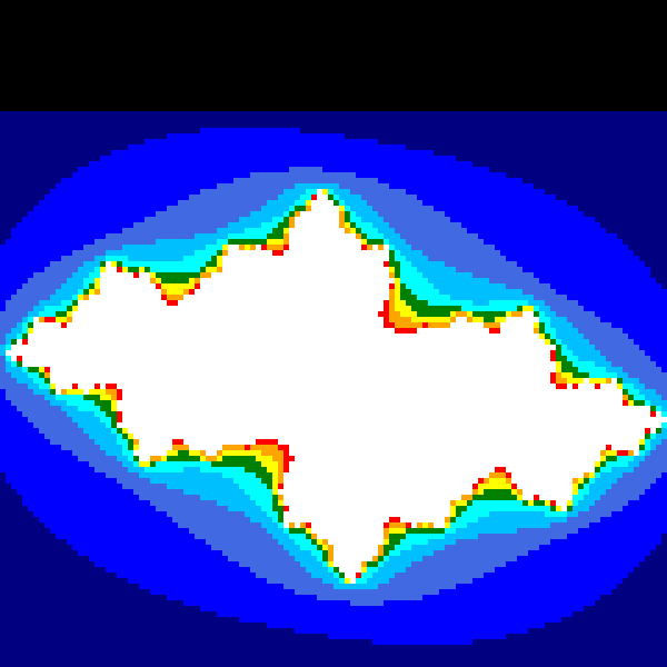 Julia Set Pixel Art