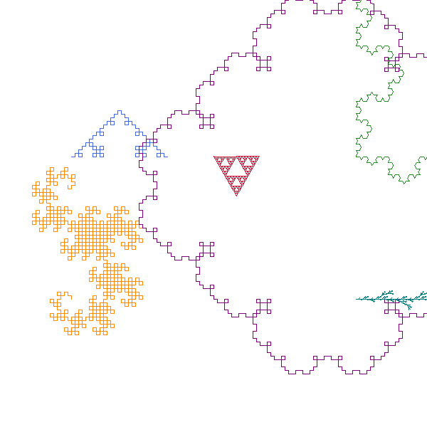 Lindenmayer Snowflake Collection