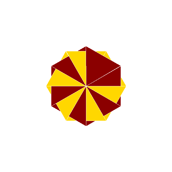 Pinwheel of Triangles