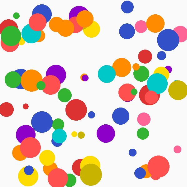 Polka Dot Canvas