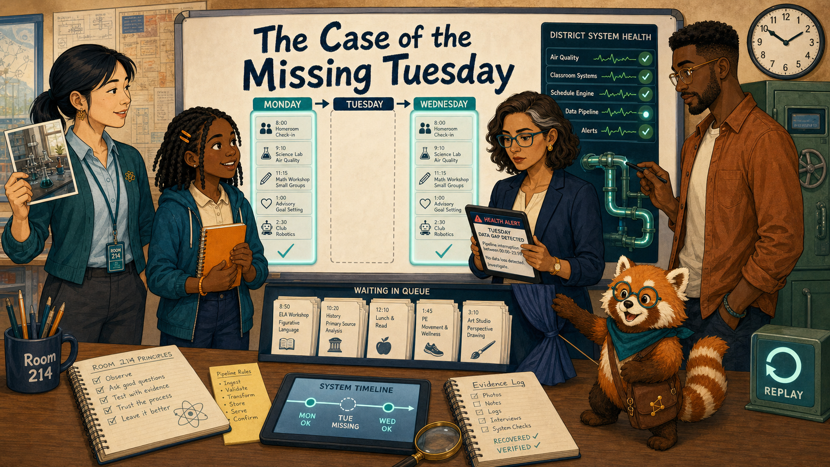 The Case of the Missing Tuesday