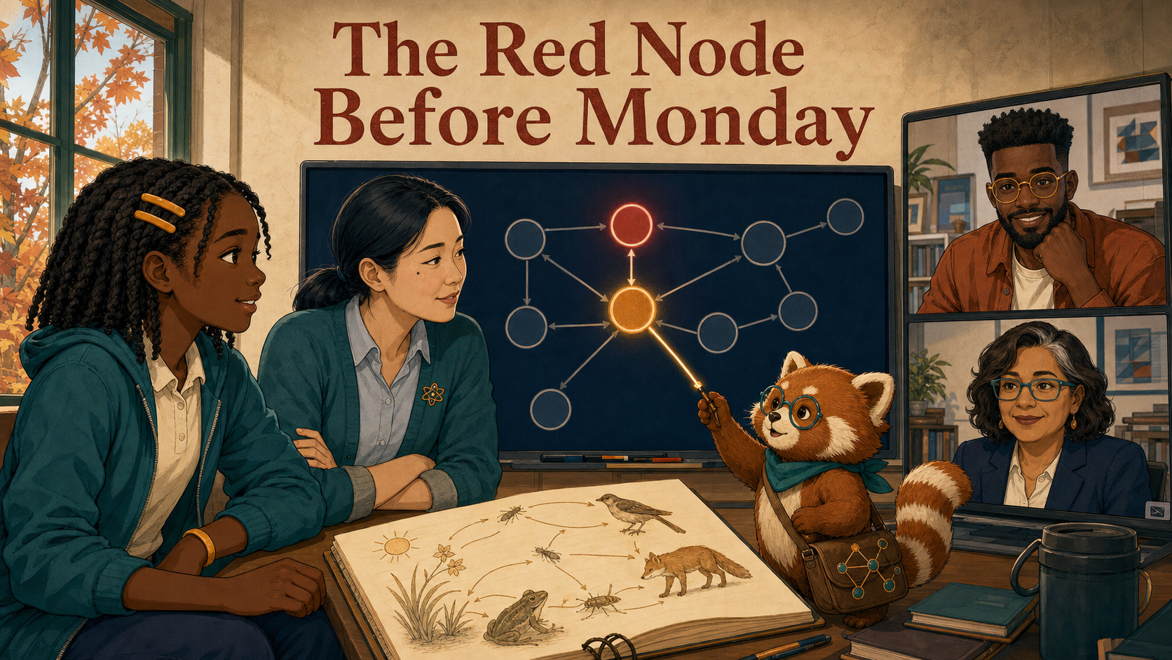 The Red Node Before Monday