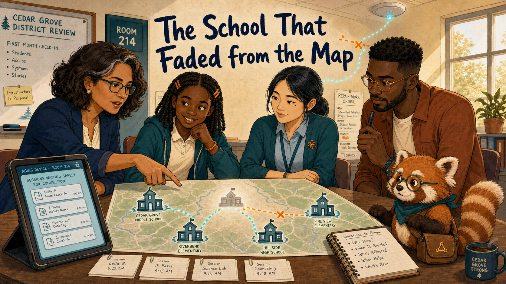 The School That Faded from the Map