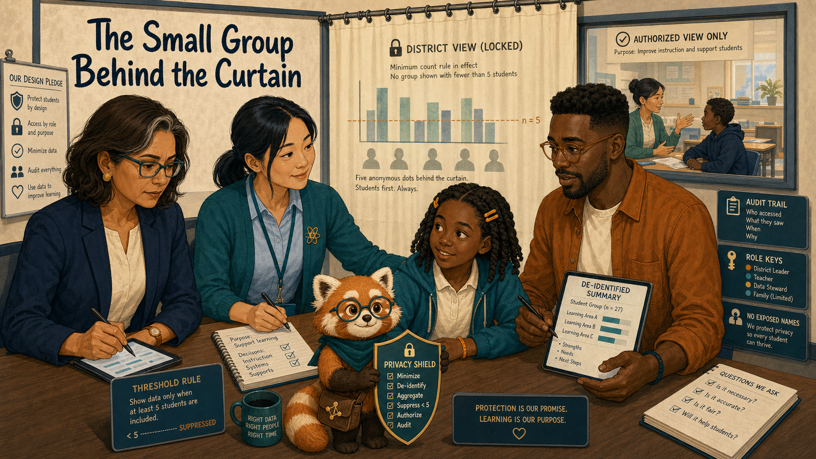 The Small Group Behind the Curtain