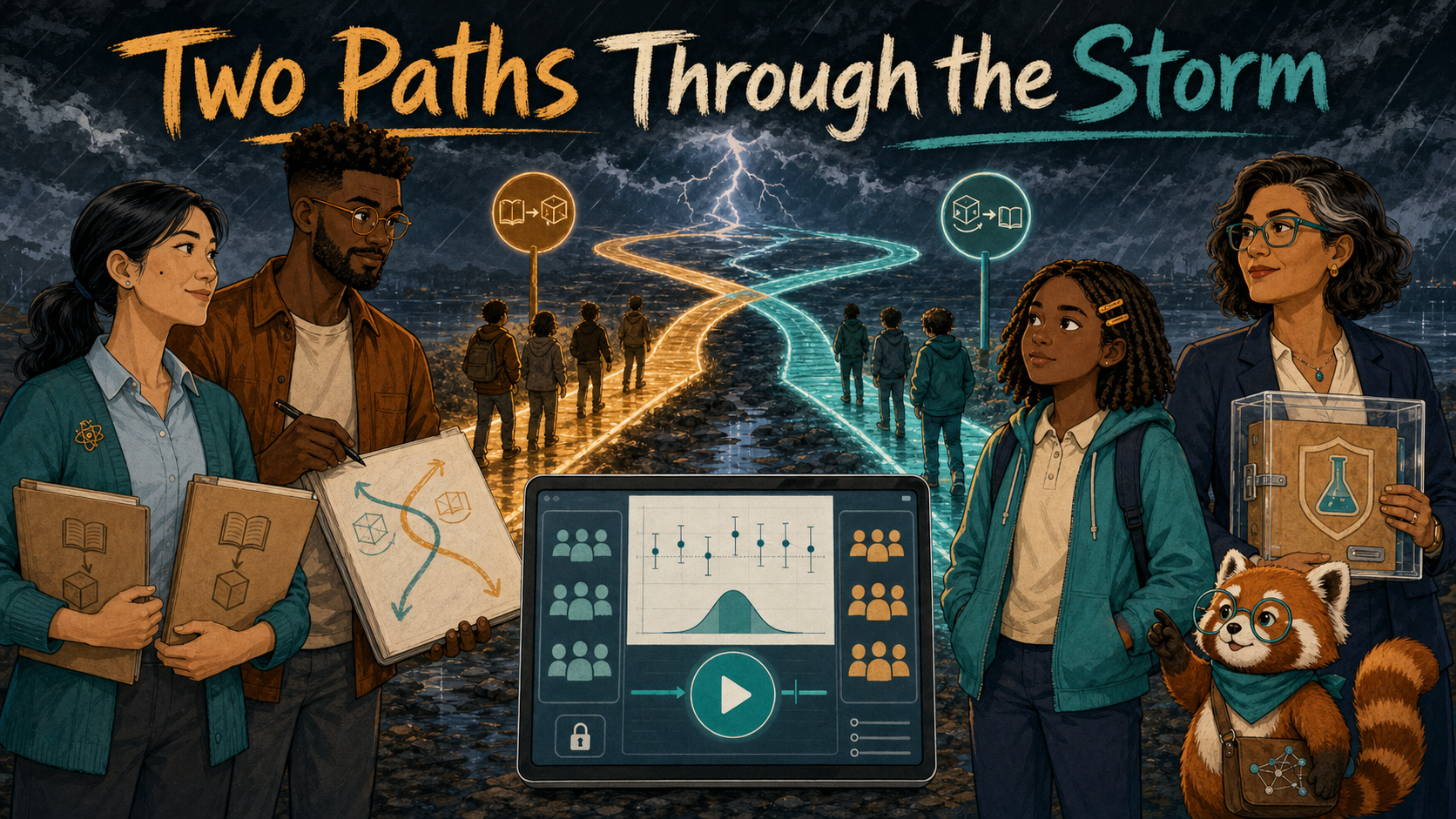 Two Paths Through the Storm