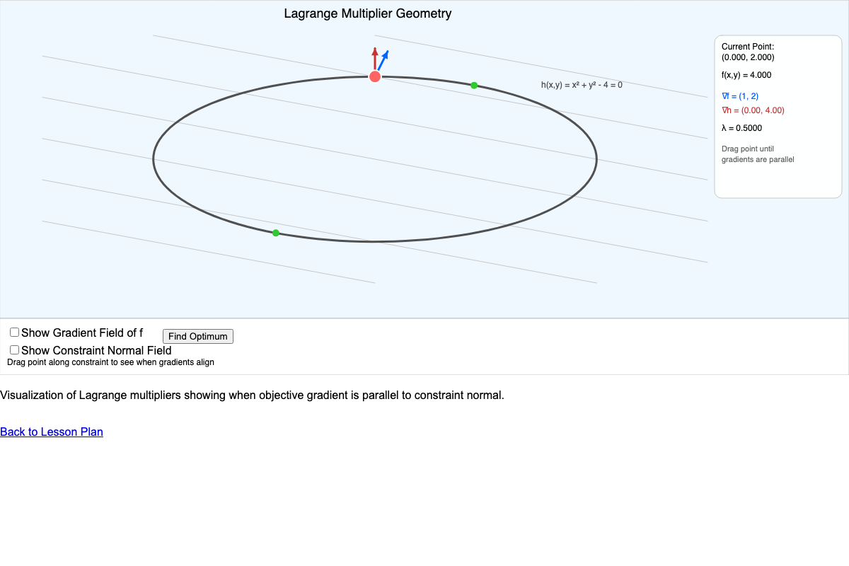 Lagrange Multiplier Geometry