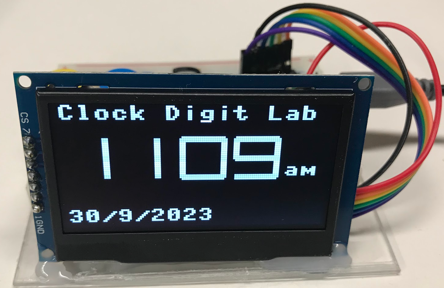 Clock Digit Lab