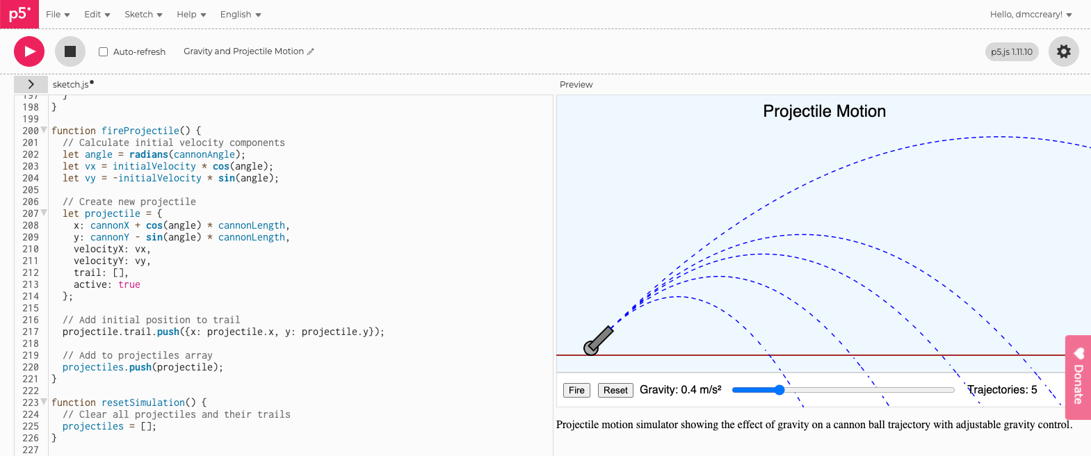 p5.js Editor Testing