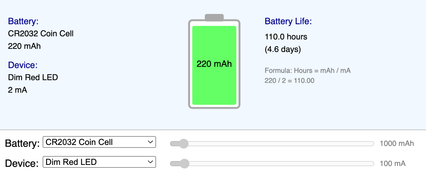 Battery Life