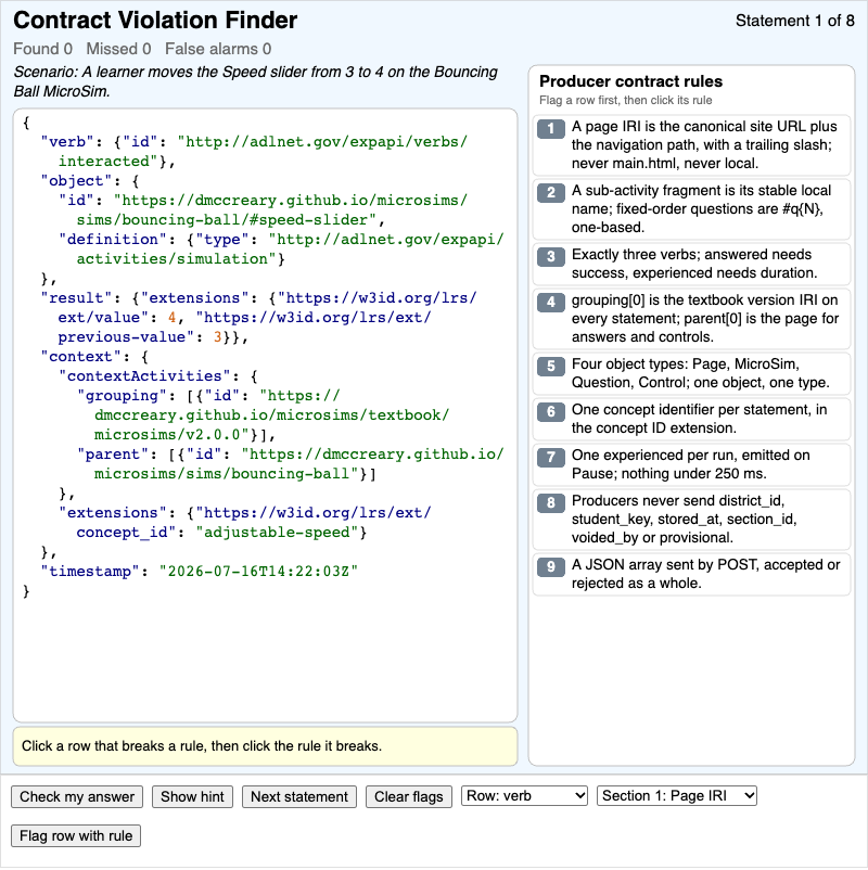 Contract Violation Finder