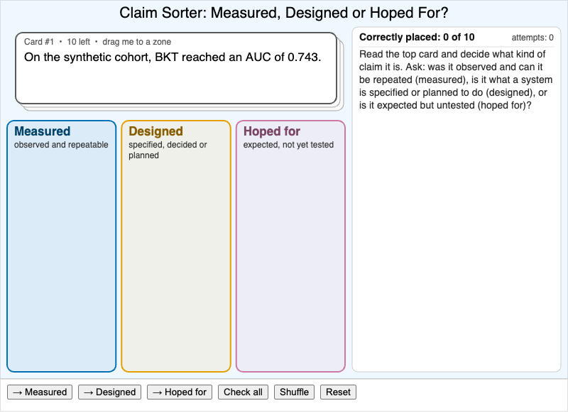 Claim Sorter