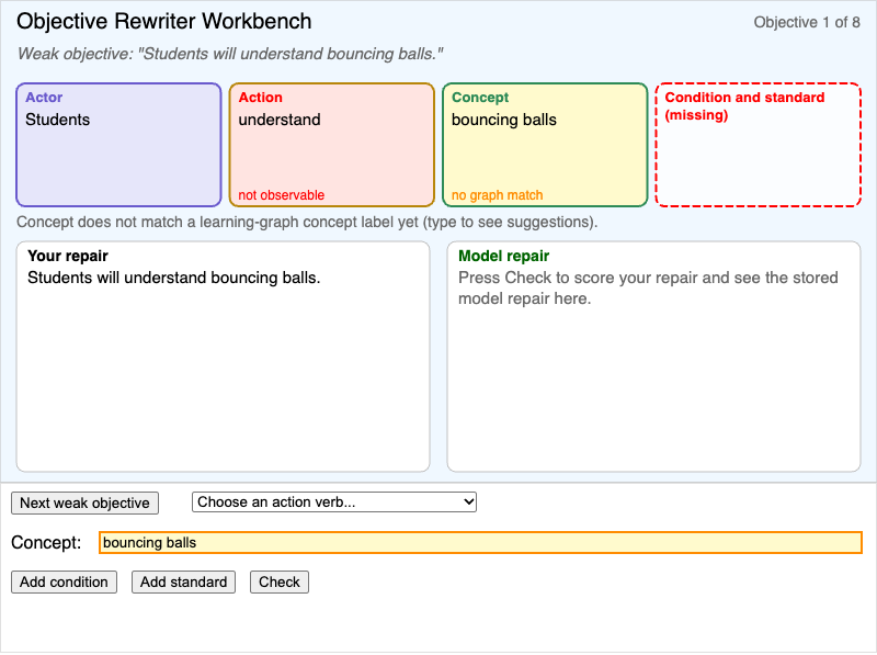 Objective Rewriter Workbench