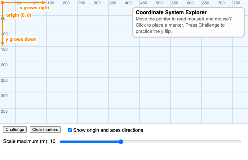 Coordinate System Explorer