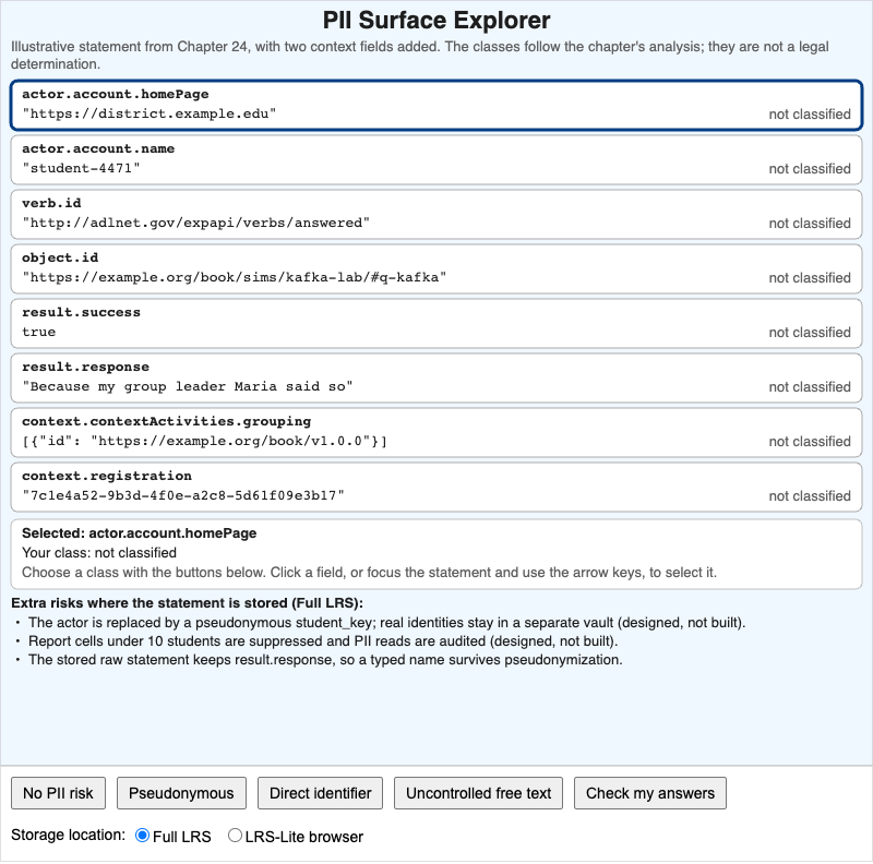 PII Surface Explorer
