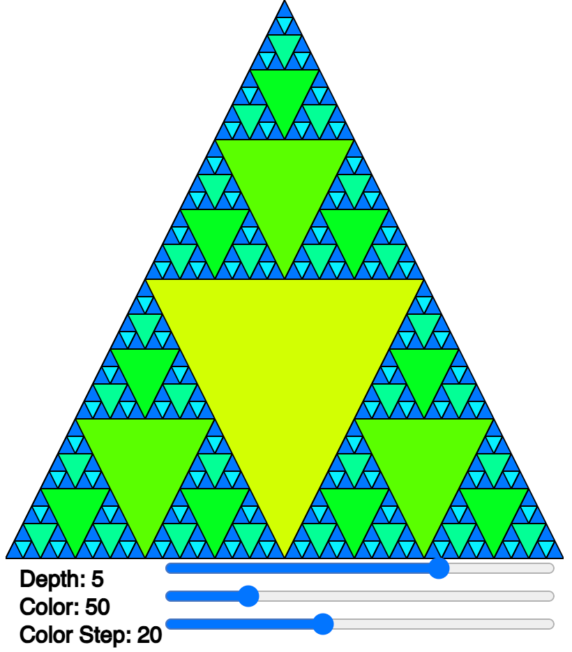 Sierpinski Colored