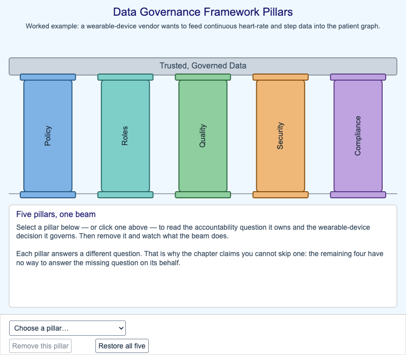 Data Governance Framework Pillars