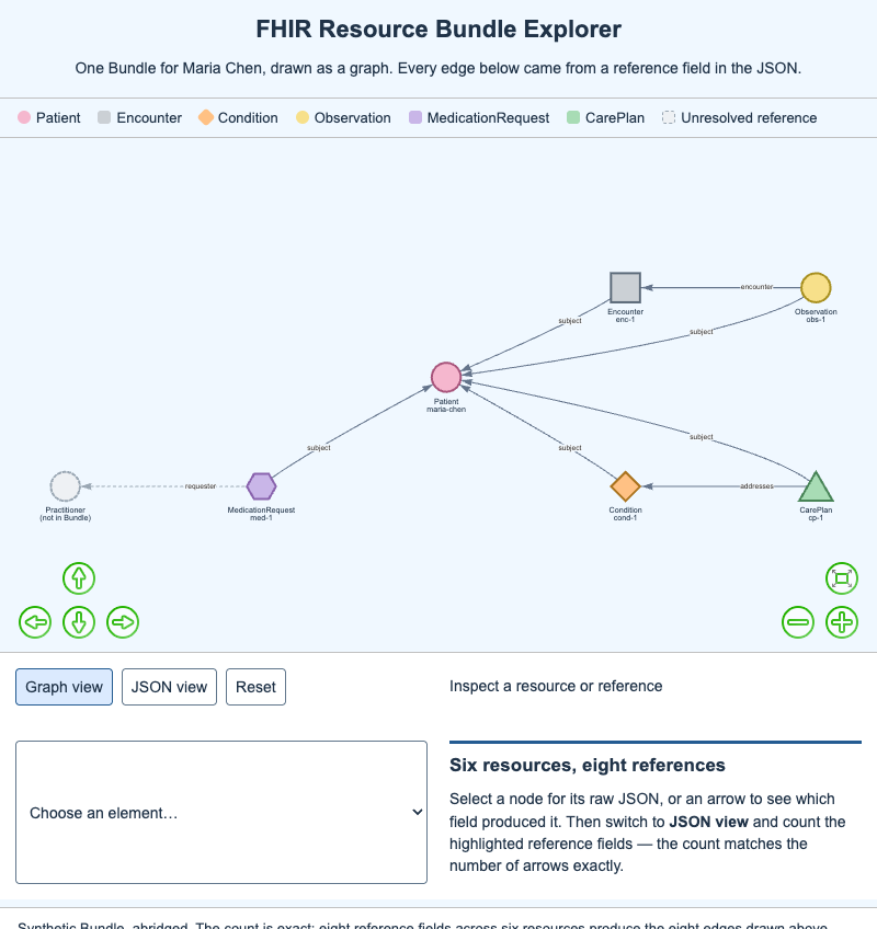 FHIR Resource Bundle Explorer