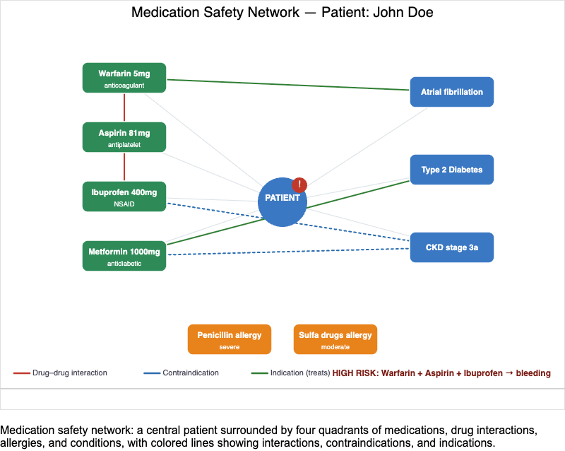 Medication Safety Network Interactive Infographic
