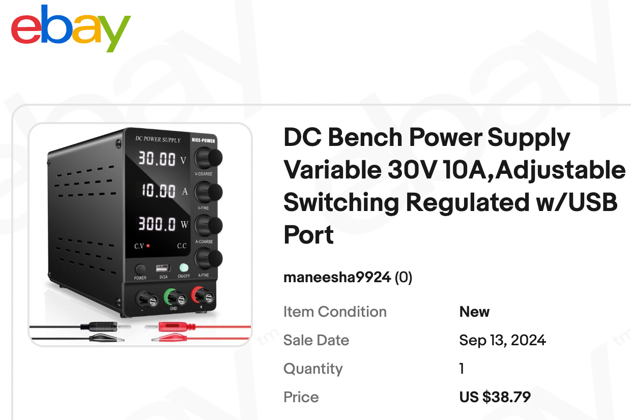 NICE-Power Bench Power Supply