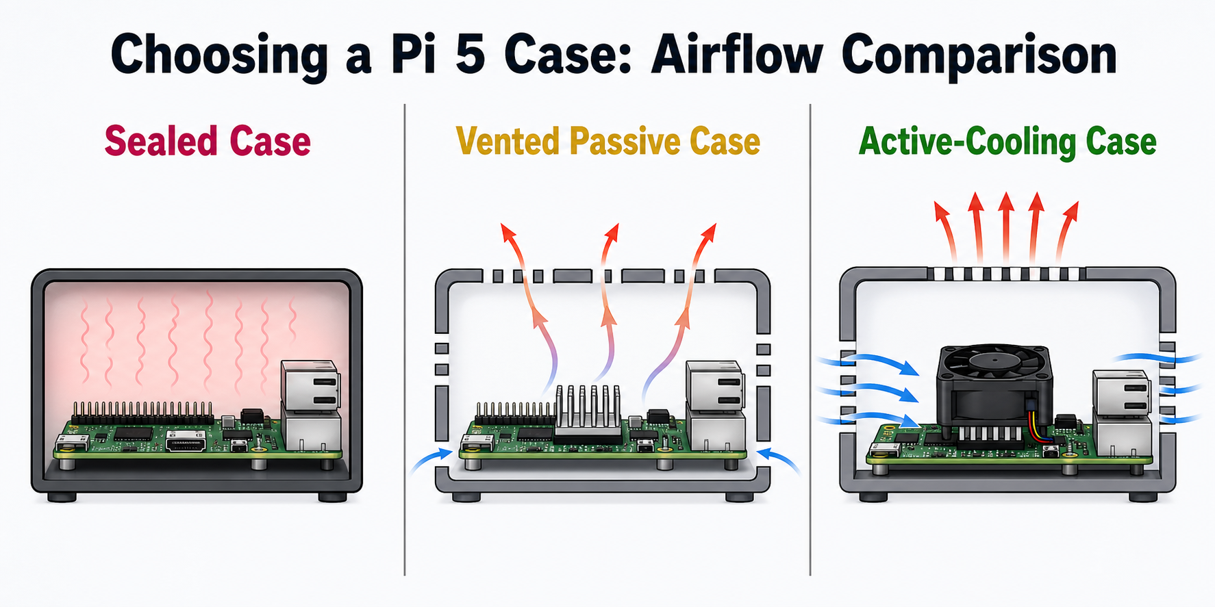 Choosing a Pi 5 Case