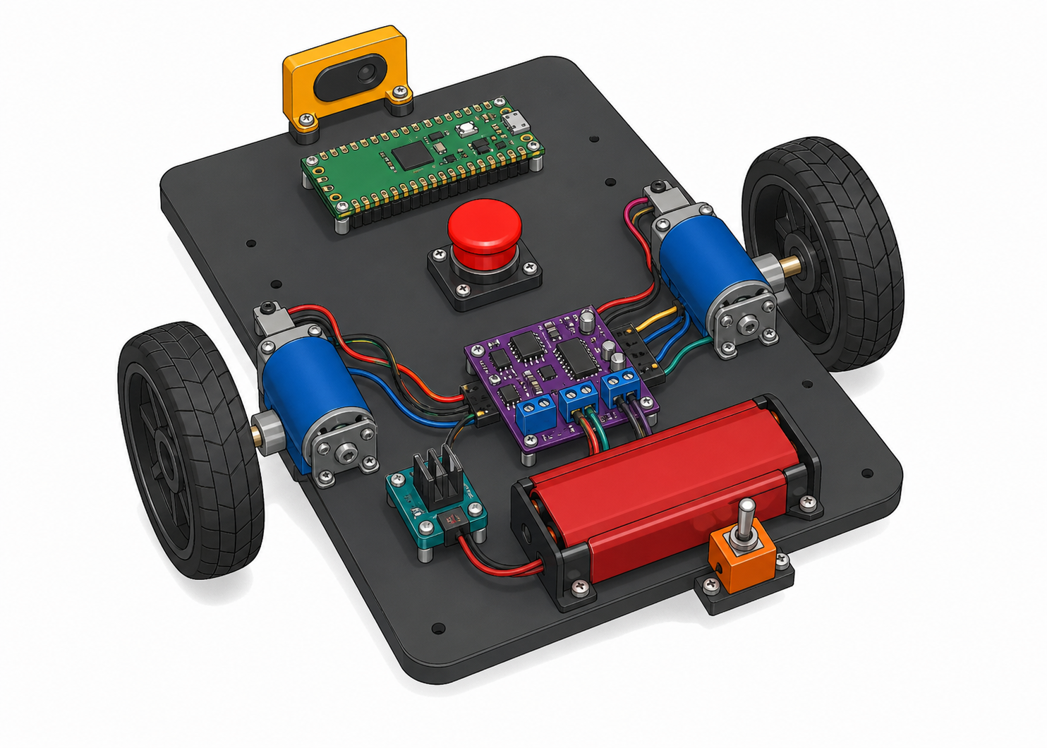 Anatomy of the No-Display STEM Robot