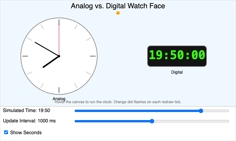 Analog and Digital Watch Face Designer
