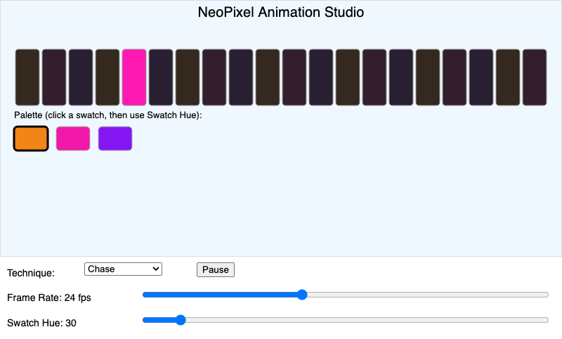 NeoPixel Animation Studio