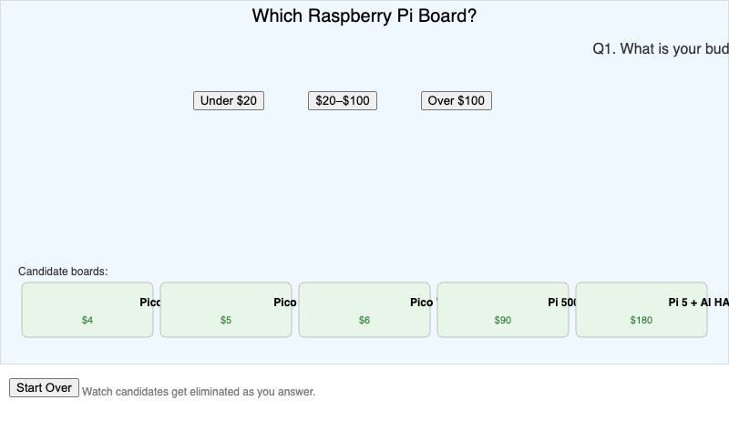 Product Decision Framework Wizard