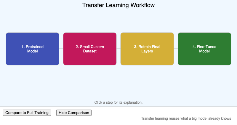 Transfer Learning Workflow