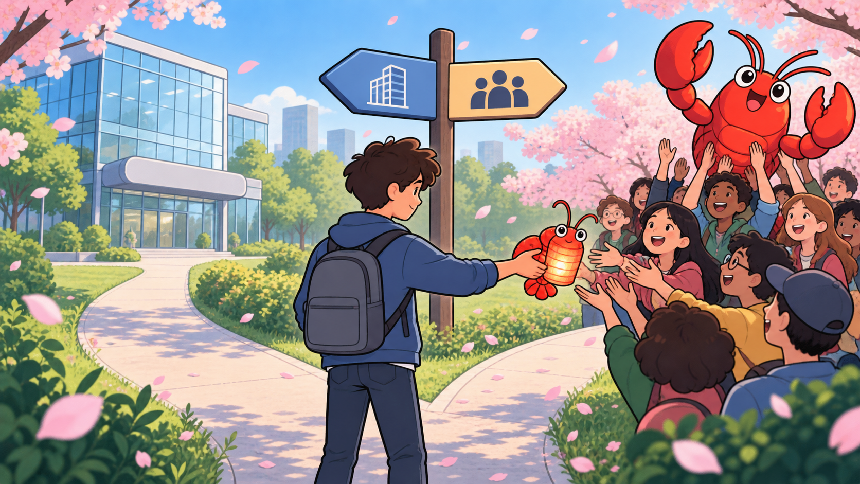 A developer hands the lobster project to its community