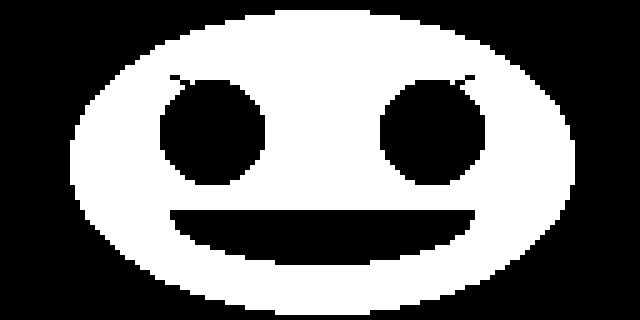 Sample output of draw_face()