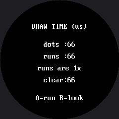 Simulated output of 31-draw-speed-timing.py