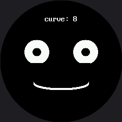 Simulated output of 22-face-parameters.py