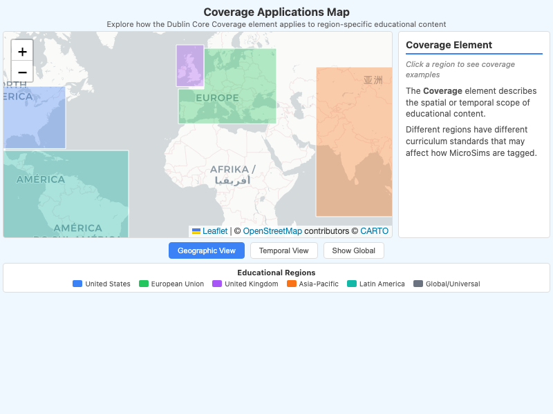Educational Standards Map