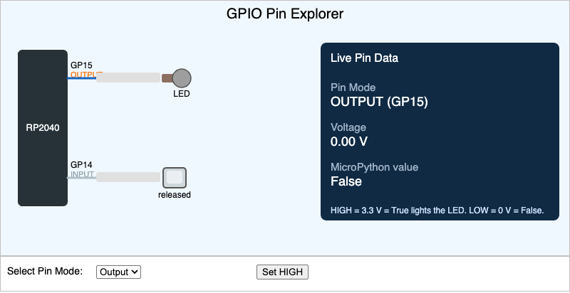 GPIO Pin Explorer