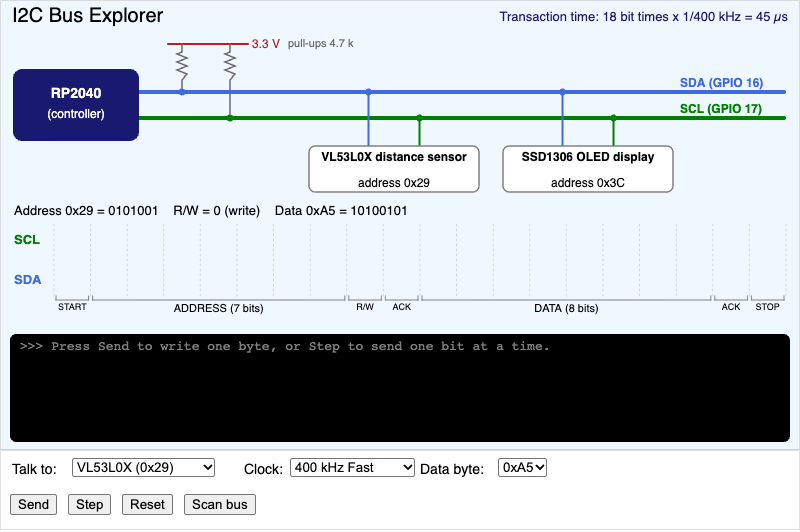 I2C Bus Explorer