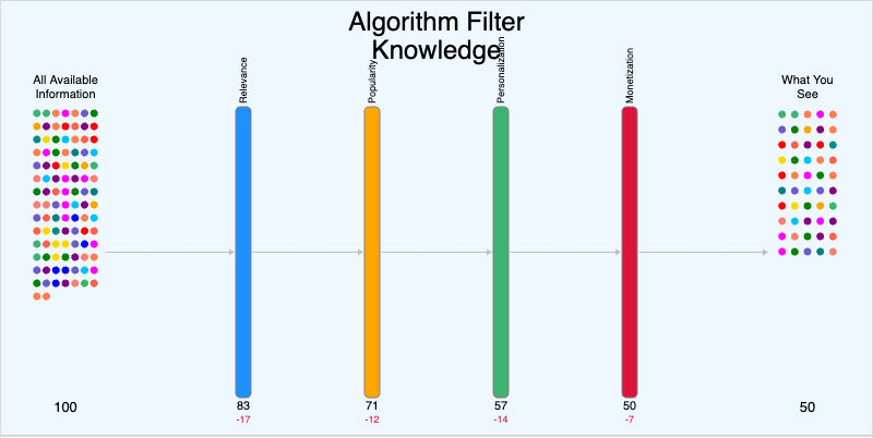 How Algorithms Filter Knowledge