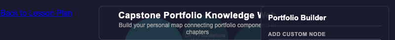 Capstone Portfolio Knowledge Web