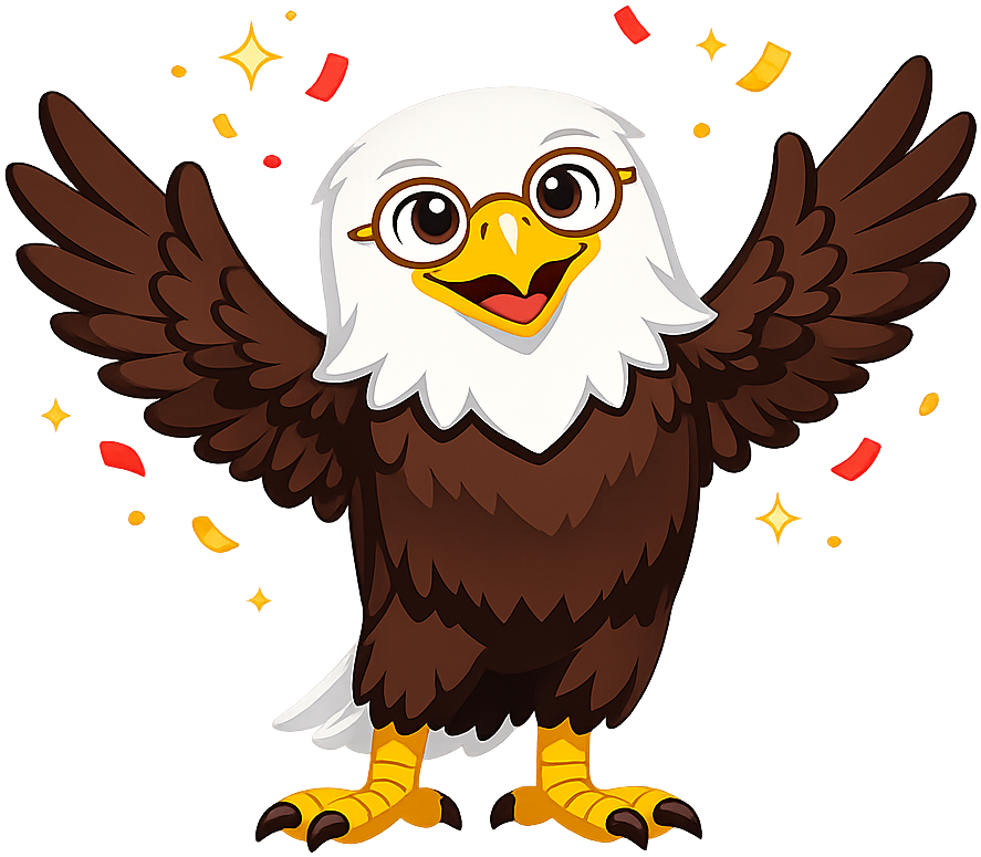 Liberty celebrating